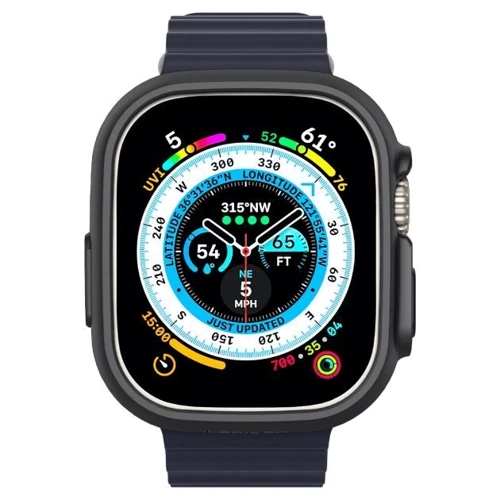 Чехол для Apple Watch Spigen Case Thin Fit Black (ACS05458) for Apple Watch 49mm фото 7
