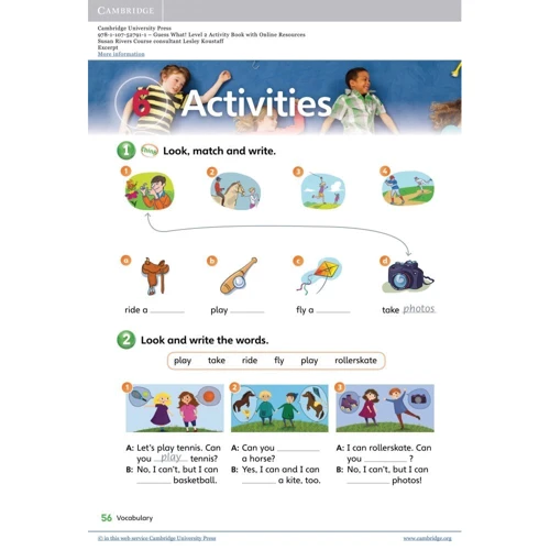 Guess What! 2: Activity Book with Online Resources: Обложка Мягкая