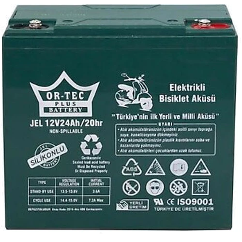 OR-TEC 12V 24 AH GEL