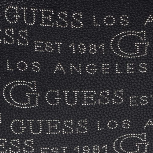 Женская сумка тоут Guess Vikky Large Tote черная (HWPF6995240-BLA): Тип ручки С двумя ручками, Длинная ручка
