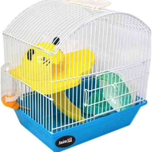 Клітка для хом'яка AnimAll 602HC 29х22х36 см блакитна (97933)