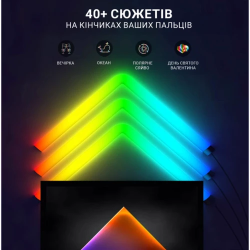 Умные настенные LED панели Inspire SLX06-8 180LED (SLX06-8-1): Тип Ночники