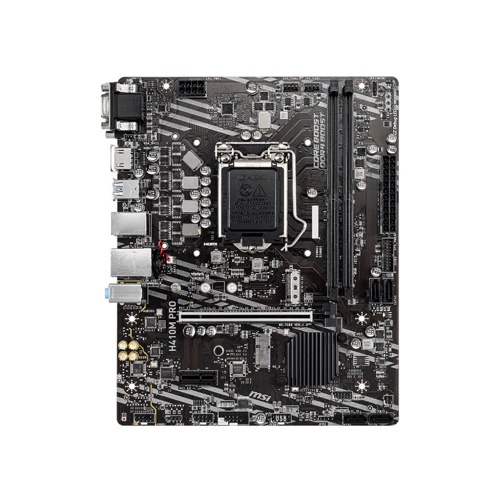 MSI H410M Pro Socket 1200: Роз'єми на платі PCI Express x1, SATA 3.0, M.2