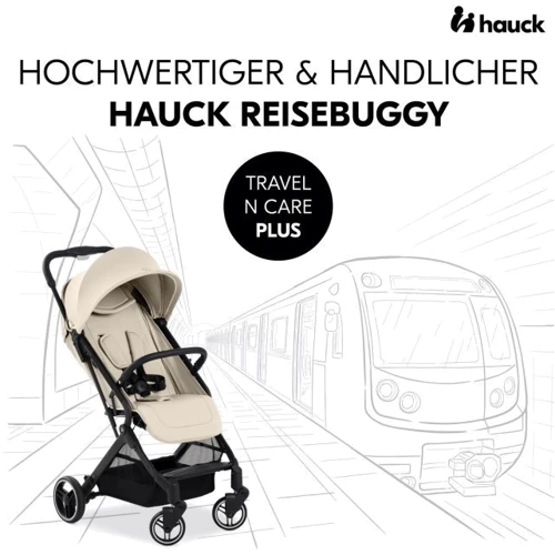 Коляска прогулочная Hauck Travel N Care Plus Vanilla (16025-1): Ширина шасси 51.5 см