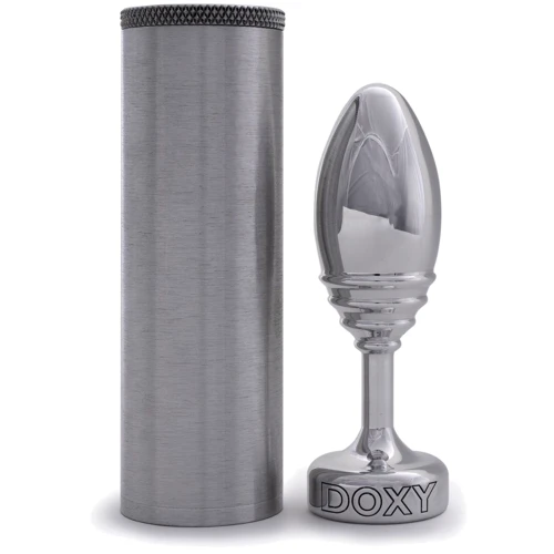 Анальная пробка DOXY Butt Plug RIBBED
