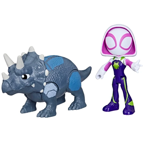 Набор HASBRO Spidey and His Amazing Friends Герой и Дино G0122 SAF HERO DINO WEBS GHOST (F9478_G0122) фото 5