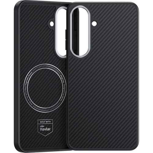 Чохол для телефона Benks MagClap ArmorPro Case Black для Samsung S936 Galaxy S25 Plus: Матеріал кевлар