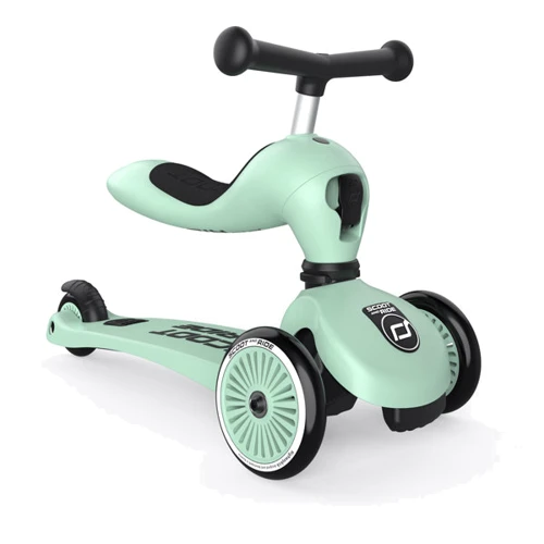 Самокат Scoot&Ride серии Highwaykick-1 киви, до 3 лет/20кг: Материал колес полиуретан