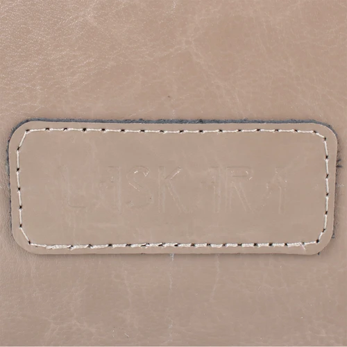 Женская сумка-мешок Laskara коричневая (LK-DD212-brown-taupe-beig): Фактура Матовая, Гладкая