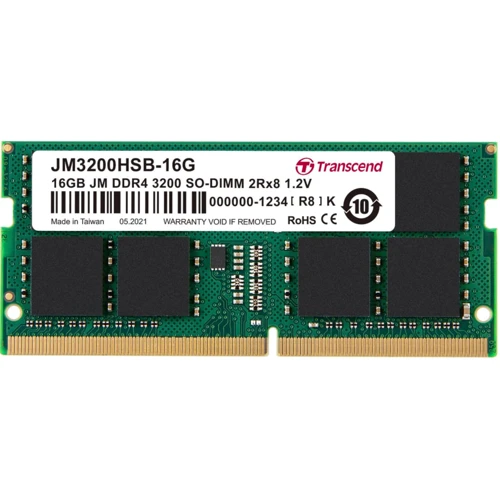 Transcend 16 GB SO-DIMM DDR4 3200 MHz JetRam (JM3200HSB-16G)