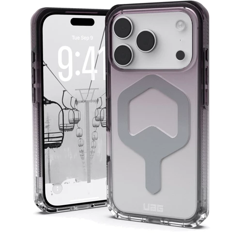 Чехол для iPhone Urban Armor Gear UAG Plyo Ice MagSafe Black/Clear Ombre (11452911404G) for iPhone 17 Pro