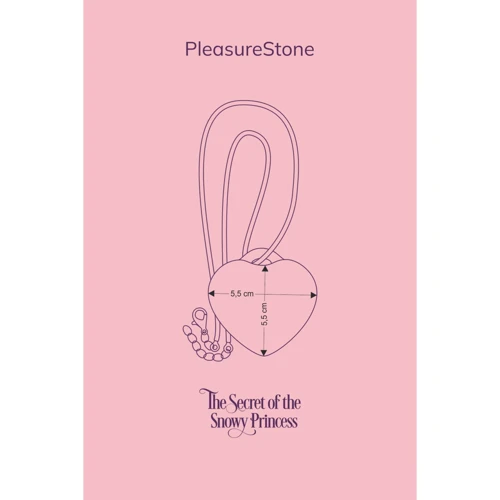 Мини-вибратор FairyGasm PleasureStone blue
