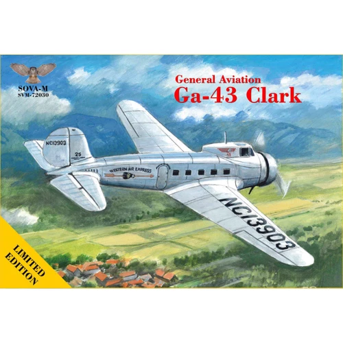 Пассажирский самолет Sova Model Ga-43 Clark (USA)