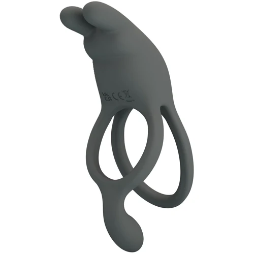 Ерекційне віброкільце LYBAILE Pretty Love - MASTER RING Gray (BI-210335-1)