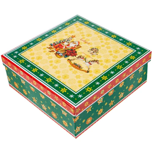 Салатник Lefard Christmas Collection 15х6 см (986-107): Форма квадратная