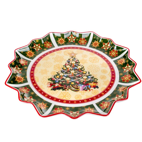 Страва Lefard Christmas Collection 38х4 см (986-094): Форма фигурная