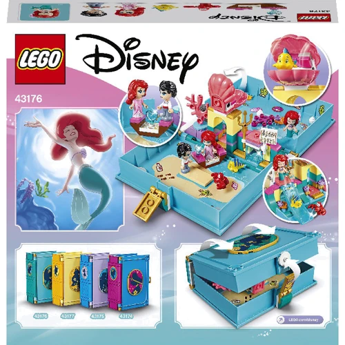 LEGO Disney Princess Книга сказочных приключений Ариэль (43176): Серия Disney Princess