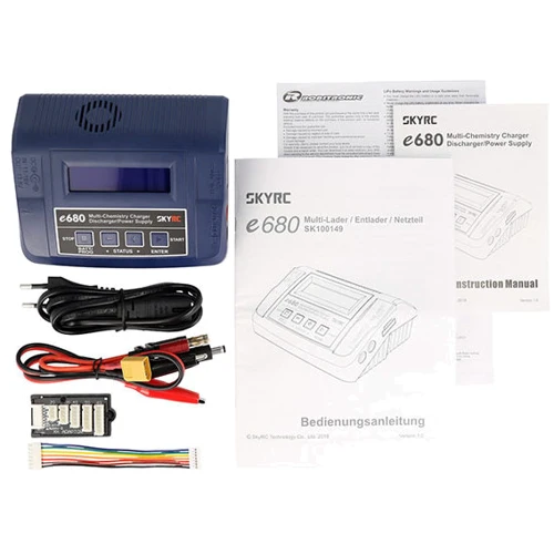 Зарядное устройство SkyRc e680 8A/80W с/БП універсальне (SK-100149) (LC-E680): Тип гаджета Зарядки для аккумуляторов