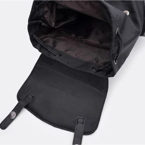 Жіночий рюкзак Monsen чорний (C1KM1252bl-black): Фактура Тканая, Матовая