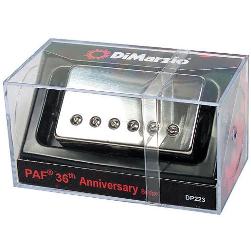 Звукознімач Звукосниматель DIMARZIO DP223N PAF 36th ANNIVERSARY BRIDGE (Nickel Cover): Виробник DIMARZIO