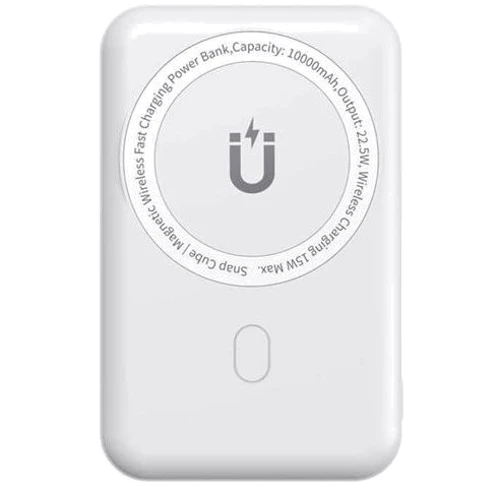 Внешний аккумулятор WIWU Power Bank 10000mAh Snap Cube MagSafe 22.5W White