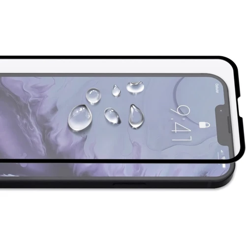 Защитное стекло для iPhone FJ Gears Tempered Glass 2.5D FulI Cover HD Black for iPhone 13 Pro Max / iPhone 14 Plus фото 4