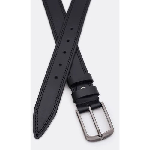 Мужской ремень Borsa Leather черный (125v1fx90-black): Пол Мужской