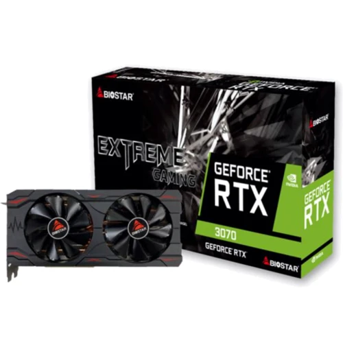 Видеокарта Biostar GeForce RTX 3070 (VN3706RM82): Тип памяти GDDR6