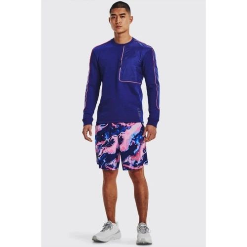 Чоловічий лонгслів Under Armour Run Anywhere LS V2 (1374423-456) M синій: Сезон Демісезон