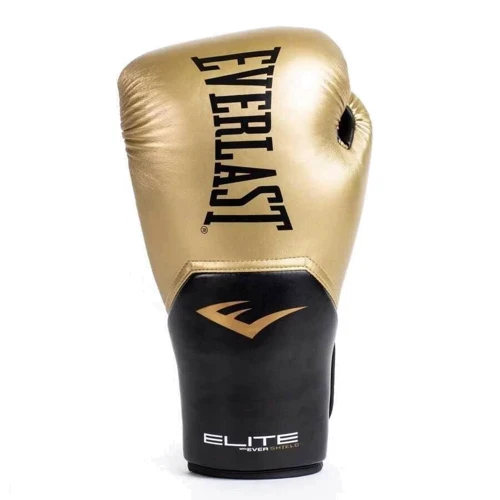 Боксерські рукавички Everlast ELITE TRAINING GLOVES золотий Уні 8 унцій (870290-70-15) фото 1