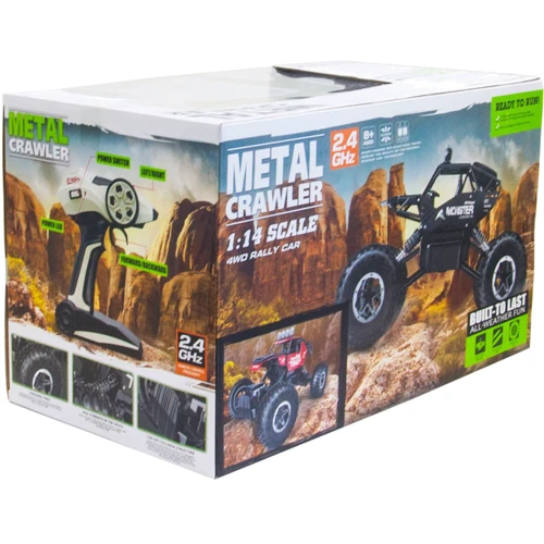 Автомобиль OFF-ROAD CRAWLER на р/у – Force (золотой, аккум. 7.2V, метал. корпус, 1:14) (SL-122RHG)