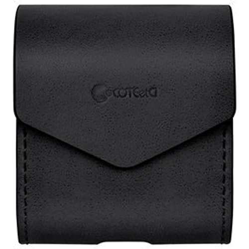 Чехол для наушников COTEetCI Magnet PU Case with Hook Black for AirPods