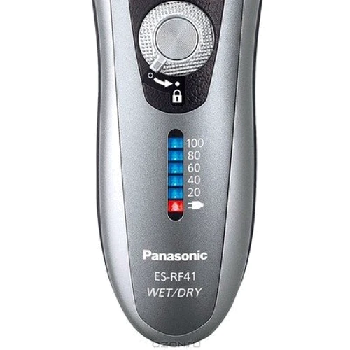 Электробритва Panasonic ES-RF41S520: Возможность влажного бритья есть