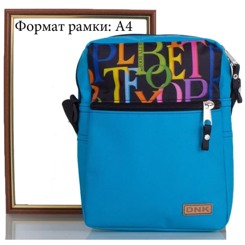 Жіноча сумка планшет DNK Leather бірюзова (DNK-Urban-bag-col.22): Тип Сумки