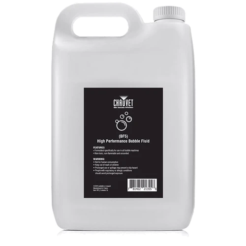 Жидкость для bubble машин CHAUVET BF5 Bubble Fluid 5L