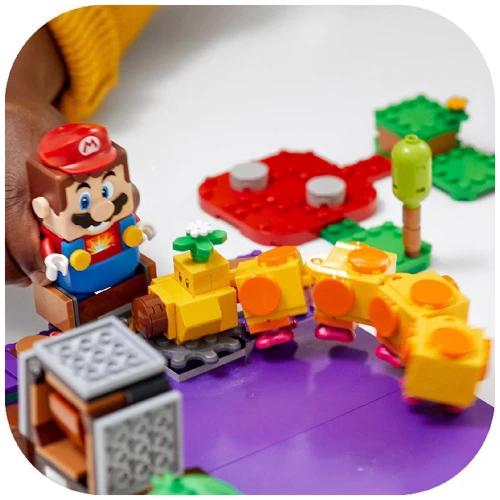 LEGO Super Mario Ядовитое болото гусеницы. Дополнительный уровень (71383) фото 7
