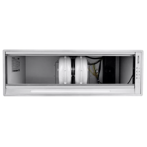 Витяжка WEILOR PPE 8265 SS 1250 LED Strip: Матеріал корпусу метал
