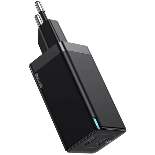 Зарядное устройство Baseus USB-C Wall Charger GaN2 45W Black with USB-C Cable (CCGAN-M01): Сила тока 2.4А и более