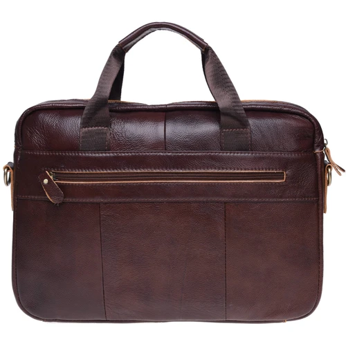 Мужская сумка мессенджер Borsa Leather коричневая (K11118-brown): Тип Сумки