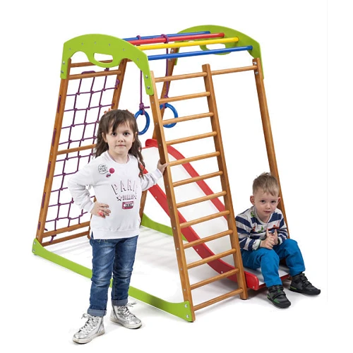 Детский спортивный комплекс для дома SportBaby BabyWood Plus 1: Назначение для дома