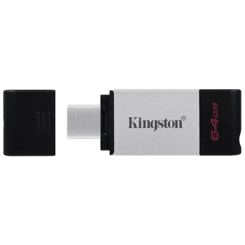 USB-флешка Kingston 64GB DataTraveler 80 Type-C Black (DT80/64GB): Максимальная скорость чтения, МБ/с 200