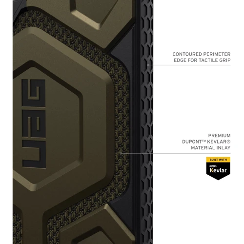 Чехол для телефонов Urban Armor Gear UAG Monarch Pro Kevlar Element Green (21441611397B) for Samsung S928 Galaxy S24 Ultra фото 6
