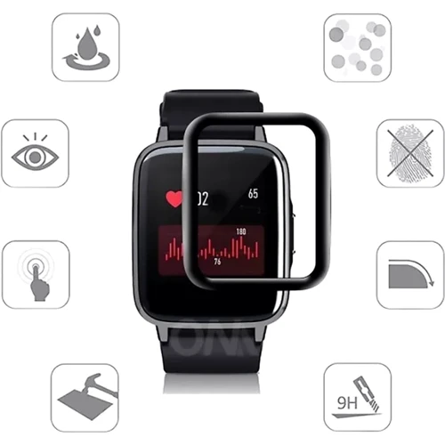 Защита экрана BeCover Screen Protector Black for Xiaomi Haylou Smart Watch LS01 (706039): Совместимость с брендом Xiaomi