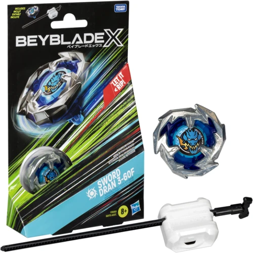 Игрушка-волчок HASBRO BEYBLADE с пусковым устройством серии Beyblade X (G0175_F9580)