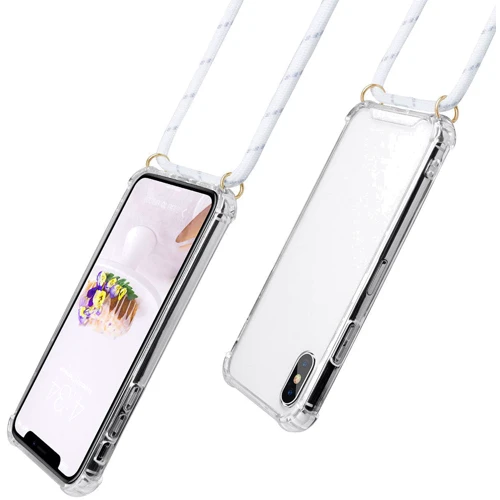 Чехол для телефонов BeCover Silicone Case with Strap White for Huawei Y5 2019 (704274) фото 6