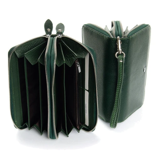 Женский кошелек Dr. Bond зеленый (32732 dark-green): Страна производитель Китай