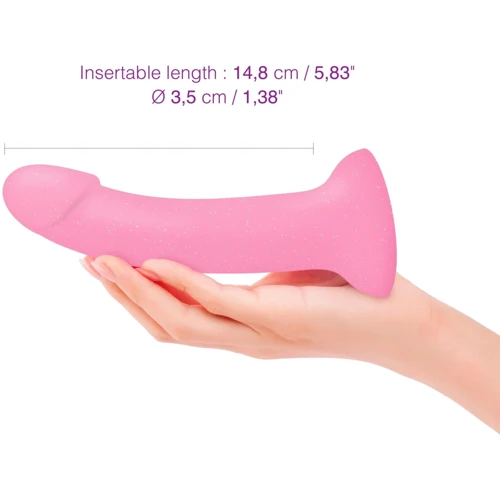 Фалоімітатор з блискітками Love To Love DILDOLLS - GLITZY ультрам'який