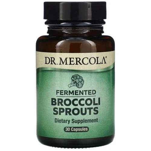 Dr. Mercola Fermented Broccoli Sprouts Ферментовані паростки Брокколі 30 капсул