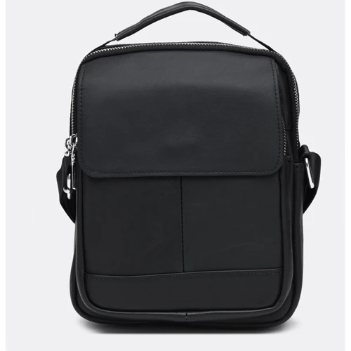 Мужская сумка через плечо Keizer черная (k16019-black): Тип Сумки