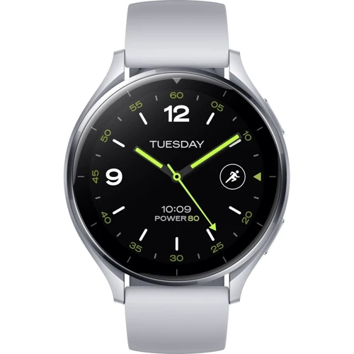 Смарт-часы Xiaomi Watch 2 Sliver Case with Gray TPU Strap (UA)